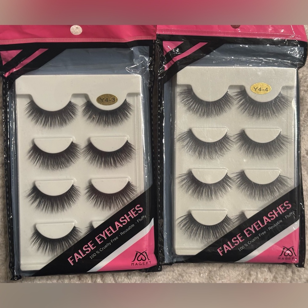 False Eyelashes - Black